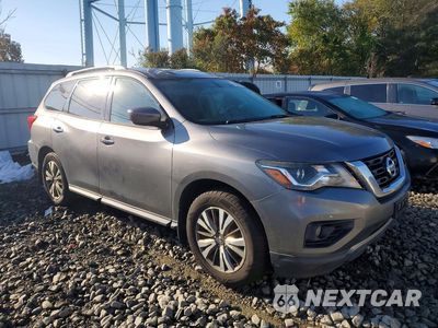 Czwarte zdjęcie samochodu z boku: 2017 NISSAN PATHFINDER SV VIN:5N1DR2MM5HC913536 - miniatura