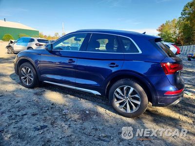 Drugie zdjęcie samochodu z przodu: 2021 AUDI Q5 PREMIUM VIN:WA1AAAFY3M2037343 - miniatura