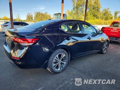 Trzecie zdjęcie samochodu z tyłu: 2021 NISSAN SENTRA SV VIN:3N1AB8CV3MY311232 - miniatura