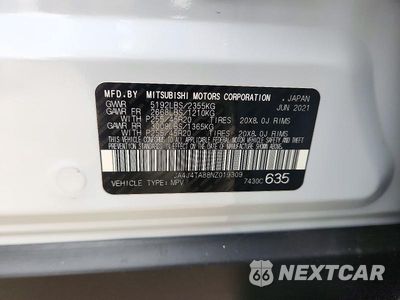 Zdjęcie 12 z 12 samochodu: 2022 MITSUBISHI OUTLANDER ES VIN:JA4J4TA88NZ019309 - miniatura