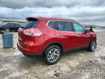 Trzecie zdjęcie samochodu z tyłu: 2015 NISSAN ROGUE SL VIN:5N1AT2MV7FC885474 - miniatura