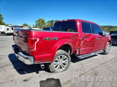 Trzecie zdjęcie samochodu z tyłu: 2016 FORD F150 SUPERCREW VIN:1FTEW1EG2GKF82276 - miniatura