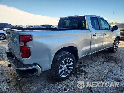 Trzecie zdjęcie samochodu z tyłu: 2020 CHEVROLET SILVERADO C1500 LT VIN:1GCRWCED3LZ380387 - miniatura