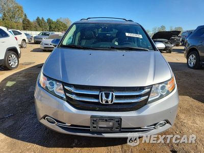 Piąte zdjęcie samochodu w środku: 2016 HONDA ODYSSEY TOURING VIN:5FNRL5H91GB121436 - miniatura