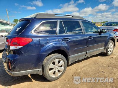 Trzecie zdjęcie samochodu z tyłu: 2012 SUBARU OUTBACK AUTOMATIC VIN:4S4BRCKC3C3225695 - miniatura