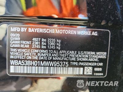 Zdjęcie 13 z 13 samochodu: 2021 BMW 530 I VIN:WBA53BH01MWW95375 - miniatura