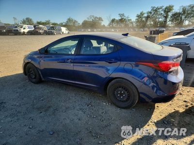 Drugie zdjęcie samochodu z przodu: 2016 HYUNDAI ELANTRA SE VIN:5NPDH4AE3GH766247 - miniatura