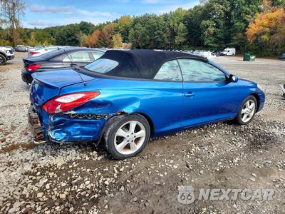 Trzecie zdjęcie samochodu z tyłu: 2007 TOYOTA CAMRY SOLARA SLE V6 VIN:4T1FA38P87U130522 - miniatura