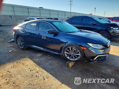 Czwarte zdjęcie samochodu z boku: 2020 HONDA CIVIC EX VIN:19XFC1F30LE001492 - miniatura