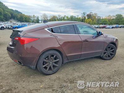 Trzecie zdjęcie samochodu z tyłu: 2010 ACURA ZDX TECHNOLOGY VIN:2HNYB1H40AH501276 - miniatura
