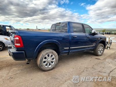 Trzecie zdjęcie samochodu z tyłu: 2022 RAM 2500 LIMITED VIN:3C6UR5SL7NG182866 - miniatura