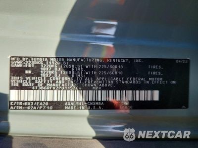 Zdjęcie 14 z 14 samochodu: 2023 TOYOTA RAV4 XLE PREMIUM VIN:4T3B6RFV2PU115784 - miniatura