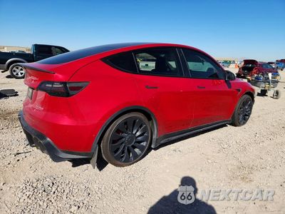 Trzecie zdjęcie samochodu z tyłu: 2022 TESLA MODEL Y VIN:7SAYGDEF2NF448142 - miniatura
