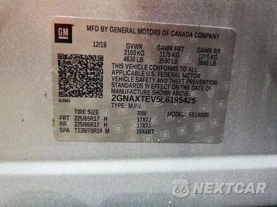 Zdjęcie 13 z 13 samochodu: 2020 CHEVROLET EQUINOX LT VIN:2GNAXTEV5L6195425 - miniatura