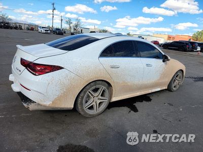 Trzecie zdjęcie samochodu z tyłu: 2020 MERCEDES-BENZ CLA AMG 35 4MATIC VIN:WDD5J5BB5LN057256 - miniatura