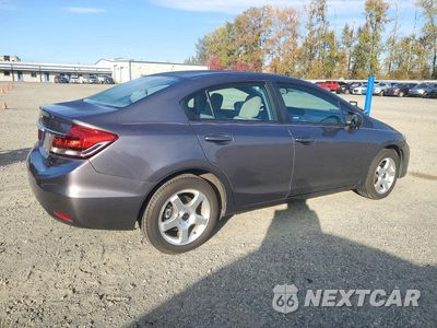 Trzecie zdjęcie samochodu z tyłu: 2015 HONDA CIVIC EX VIN:19XFB2F81FE279715 - miniatura
