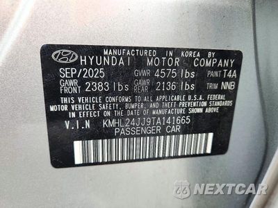 Zdjęcie 13 z 13 samochodu: 2026 HYUNDAI SONATA HYBRID BLUE VIN:KMHL24JJ9TA141665 - miniatura