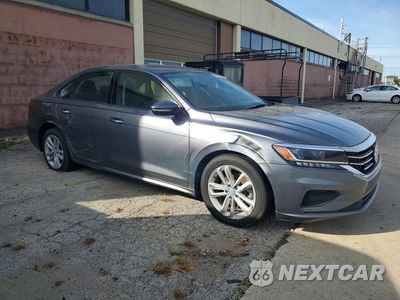 Czwarte zdjęcie samochodu z boku: 2021 VOLKSWAGEN PASSAT S VIN:1VWAA7A34MC009384 - miniatura