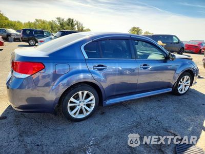 Trzecie zdjęcie samochodu z tyłu: 2014 SUBARU LEGACY 2.5I VIN:4S3BMBA69E3031653 - miniatura