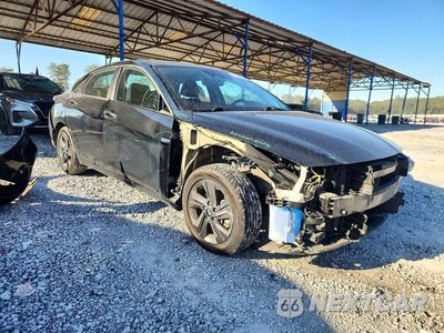Czwarte zdjęcie samochodu z boku: 2021 HYUNDAI ELANTRA SEL VIN:KMHLM4AG9MU102766 - miniatura