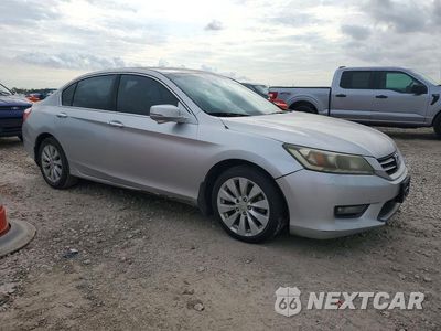 Czwarte zdjęcie samochodu z boku: 2014 HONDA ACCORD EXL VIN:1HGCR3F80EA020835 - miniatura