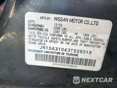 Zdjęcie 13 z 13 samochodu: 2003 NISSAN MAXIMA GXE VIN:JN1DA31D43T525019 - miniatura