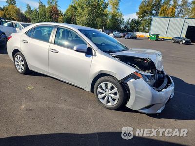 Czwarte zdjęcie samochodu z boku: 2016 TOYOTA COROLLA LE VIN:2T1BURHE0GC660962 - miniatura
