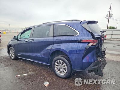 Drugie zdjęcie samochodu z przodu: 2024 TOYOTA SIENNA XLE VIN:5TDYRKEC8RS194469 - miniatura