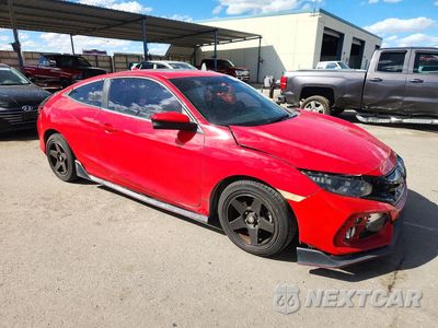 Czwarte zdjęcie samochodu z boku: 2018 HONDA CIVIC EX VIN:2HGFC3B30JH352620 - miniatura