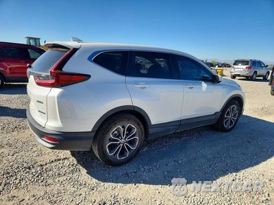 Trzecie zdjęcie samochodu z tyłu: 2022 HONDA CR-V EX VIN:5J6RT6H52NL004939 - miniatura