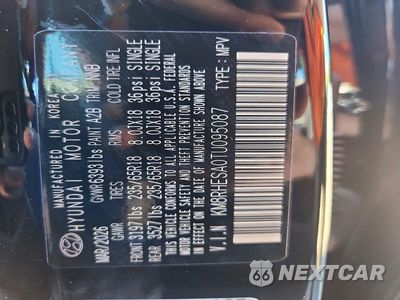 Zdjęcie 14 z 14 samochodu: 2026 HYUNDAI PALISADE SEL PREMIUM VIN:KM8RHESA0TU095087 - miniatura