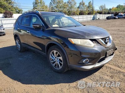 Czwarte zdjęcie samochodu z boku: 2014 NISSAN ROGUE SL VIN:5N1AT2MV3EC752922 - miniatura
