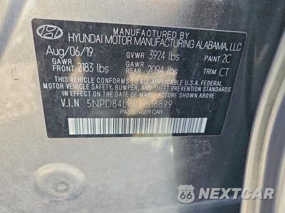 Zdjęcie 13 z 13 samochodu: 2020 HYUNDAI ELANTRA SEL VIN:5NPD84LF1LH518899 - miniatura