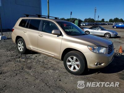 Czwarte zdjęcie samochodu z boku: 2010 TOYOTA HIGHLANDER SE VIN:5TDJK3EH8AS009820 - miniatura