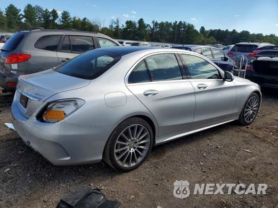 Trzecie zdjęcie samochodu z tyłu: 2015 MERCEDES-BENZ C 300 4MATIC VIN:55SWF4KB7FU012296 - miniatura