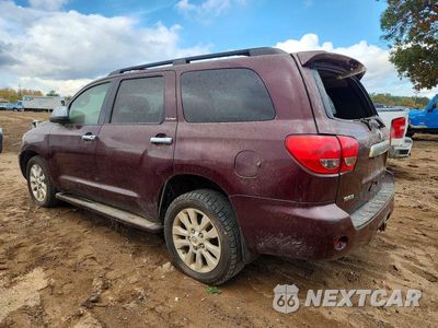 Drugie zdjęcie samochodu z przodu: 2010 TOYOTA SEQUOIA PLATINUM VIN:5TDDW5G11AS026357 - miniatura