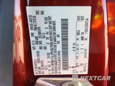 Zdjęcie 13 z 13 samochodu: 2014 FORD ESCAPE TITANIUM VIN:1FMCU0JX4EUC19763 - miniatura
