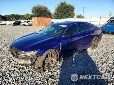 2022 HONDA ACCORD SPORT SE 1HGCV1F40NA022565 - główne zdjęcie licytacji z USA - miniatura