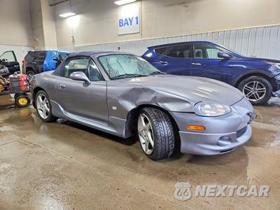 Czwarte zdjęcie samochodu z boku: 2003 MAZDA MX-5 MIATA BASE VIN:JM1NB353430305705 - miniatura