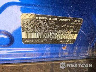 Zdjęcie 13 z 13 samochodu: 2019 MITSUBISHI OUTLANDER SPORT ES VIN:JA4AP3AU5KU002531 - miniatura
