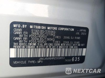 Zdjęcie 13 z 13 samochodu: 2024 MITSUBISHI OUTLANDER SE VIN:JA4J4VA84RZ009653 - miniatura