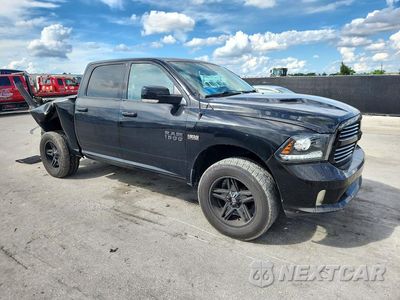 Czwarte zdjęcie samochodu z boku: 2014 RAM 1500 SPORT VIN:1C6RR6MT3ES191114 - miniatura