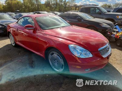 Czwarte zdjęcie samochodu z boku: 2002 LEXUS SC 430 VIN:JTHFN48Y720016713 - miniatura
