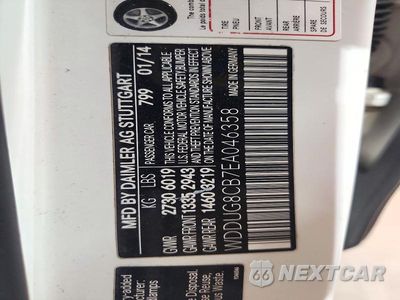 Zdjęcie 12 z 12 samochodu: 2014 MERCEDES-BENZ S 550 VIN:WDDUG8CB7EA046358 - miniatura