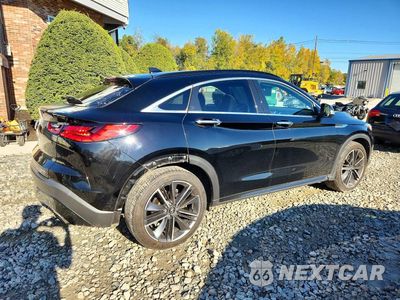 Trzecie zdjęcie samochodu z tyłu: 2025 INFINITI QX55 ESSENTIAL VIN:3PCAJ5KR5SF100724 - miniatura