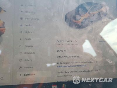 Zdjęcie 9 z 13 samochodu: 2023 TESLA MODEL Y VIN:7SAYGDEF3PF667274 - miniatura