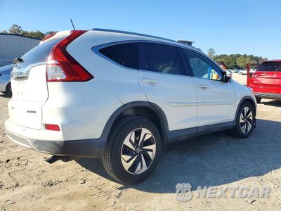 Trzecie zdjęcie samochodu z tyłu: 2016 HONDA CR-V TOURING VIN:5J6RM3H94GL006127 - miniatura