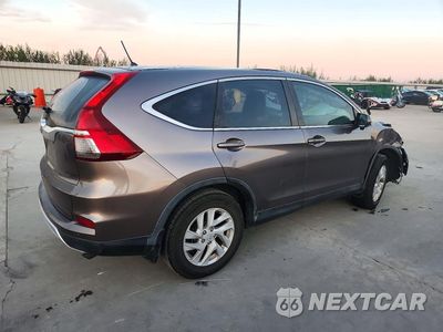 Trzecie zdjęcie samochodu z tyłu: 2015 HONDA CR-V EX VIN:3CZRM3H54FG701605 - miniatura