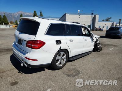 Trzecie zdjęcie samochodu z tyłu: 2018 MERCEDES-BENZ GLS 450 4MATIC VIN:4JGDF6EE7JB036258 - miniatura