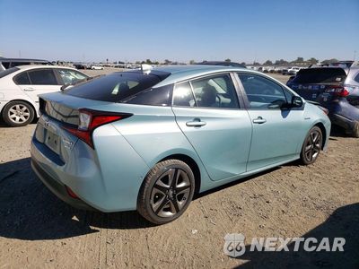 Trzecie zdjęcie samochodu z tyłu: 2019 TOYOTA PRIUS LIMITED VIN:JTDKARFU3K3091268 - miniatura